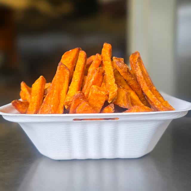 Sweet Potato Fries (double).